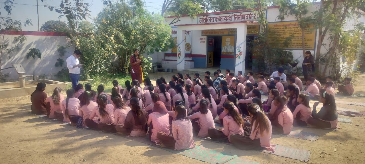 Fifth school children awareness program organised in upper primary school (khadorwa) at BMC birdha (2)